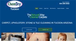 Desktop Screenshot of chemdryoftucson.com